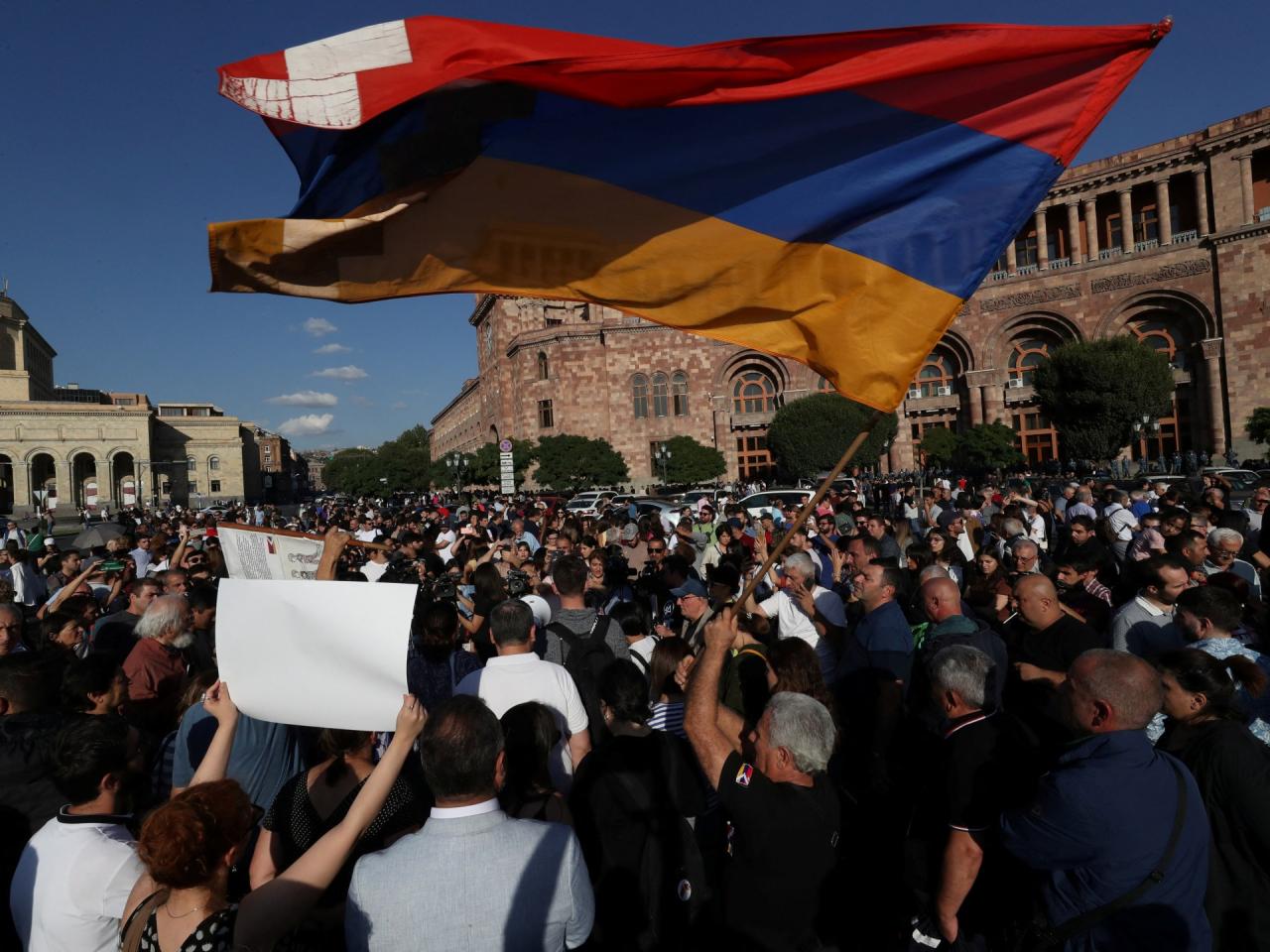 We will not give away our land': Armenians near Azerbaijan exclave ...